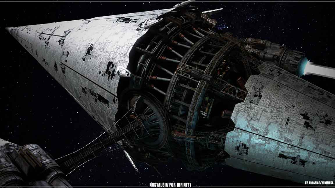 Lighthugger concept art by Victor Tomioka