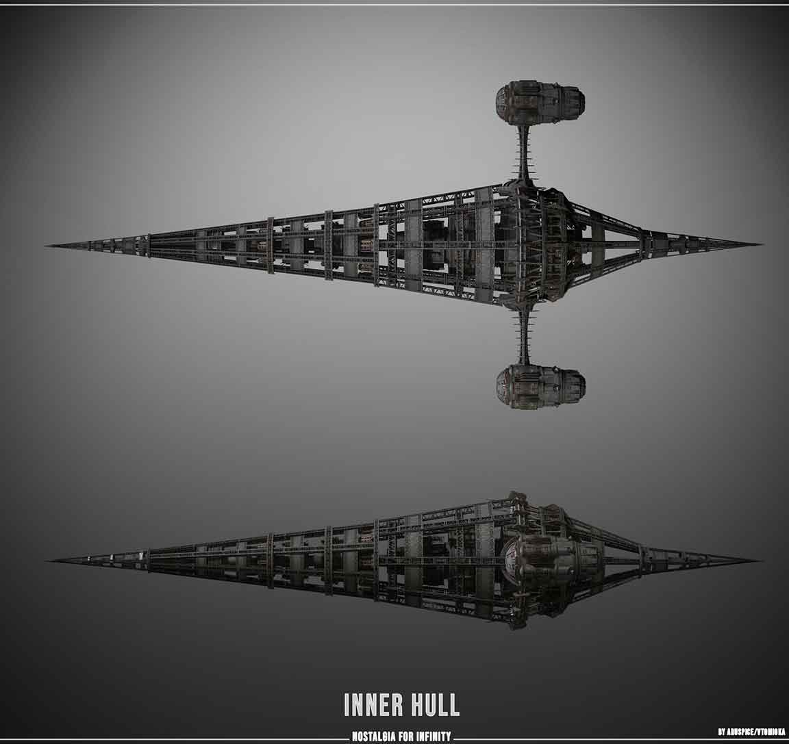 Lighthugger concept art by Victor Tomioka