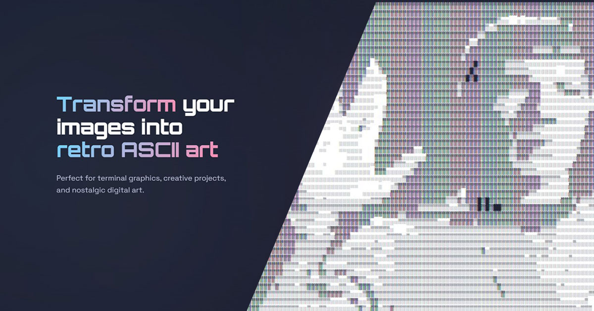 Image to ASCII Converter - Free Online Tool